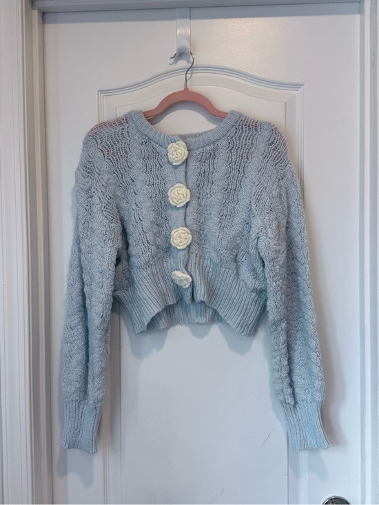 Kimchi Blue Sweaters - Kimchi Blue Blossom Knit Cardigan